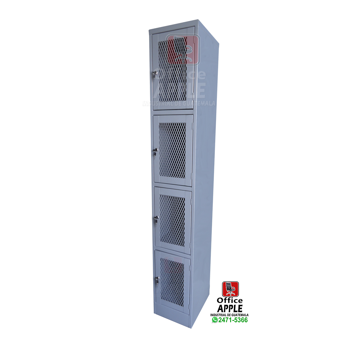 LOCKERS CLASICO PREMIUM CON CHAPA MALLADO DE 4 PUERTAS LOCKERS CLASICO PREMIUM CON CHAPA MALLADO DE 4 PUERTAS